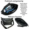 Handtasche Umhängetasche Doppelgurt 35 cm Damentasche Produktbild-Vorschau 12