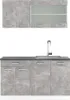 Singleküche Vicco R-Line Beton 140 cm , AP Anthrazit, Model Produktbild-Vorschau 1