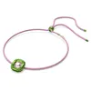 Swarovski Femme Collier Rose Textile Cristal Dulcis 5601585 Voir les images du produit 2