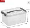 Sunware Aufbewahrungsbox H6160102 6l 300x200x140mm Produktbild-Vorschau 8