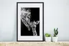 MuchoWow® Gerahmtes Poster Porträt - Giraffe - Tiere - Produktbild-Vorschau 4