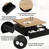 Merax 360° drehbarer Hochglanze Couchtisch, Wohnzimmertisch Produktbild-Vorschau 10
