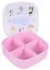 BLUEY Rosa Snackbox mit 4 Fächern, Lunchbox für Mädchen, 13 Produktbild-Vorschau 4