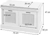 Sitzbank HWC-J49, Polsterbank Garderobenbank, Kissen Produktbild-Vorschau 6