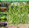 COSTWAY Gurke Rankhilfe Set, Rankgitter einstellbare Breite Produktbild-Vorschau 5
