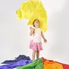 TickiT Regenbogen Habutae Stoff - Kreatives Stoffset für Produktbild-Vorschau 2