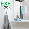 5x EXE Hook Haken selbstklebend handtuchhalter ohne bohren Produktbild-Vorschau 4