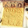 Weihnachts Nudelholz,Teigroller mit Muster, 3D Motiv Produktbild-Vorschau 2