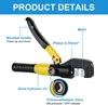 TEENO Hydraulische Crimpzange, Hydraulisch Presszange, mit Produktbild-Vorschau 2