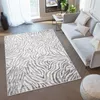 Tapiso Teppich VALLEY Modern Kurzflor Hellgrau Wohnzimmer Produktbild-Vorschau 3