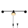 ZMH Wandleuchte Innen Schwarz Wandlampe  Wandbeleuchtung Produktbild-Vorschau 10