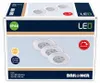 Briloner LED Einbauleuchten 3er Set Alu 3x4,5W 470lm 3000K Produktbild-Vorschau 3