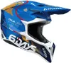 Airoh Wraaap Six Days Italië 2025, offroad helm, blauw, Productafbeelding-voorbeeld 2