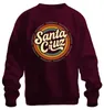 Santa Cruz California Retro Vintage Surf Beach Waves Letní Náhled obrázku produktu 1