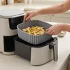 WELLHAUS Silikon Airfryer Einsatz quadratisch 20x20cm BPA Produktbild-Vorschau 4