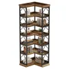 Libreria, libreria angolare da 184 cm, libreria da terra a Anteprima dell’immagine prodotto 10