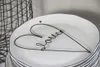 6er Set Frühstücksteller KLEINES HERZ weiß D. 23cm Keramik Produktbild-Vorschau 4