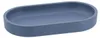 Tablett aus einfarbigem polyresin - jeansblau - Tendance Produktbild-Vorschau 1