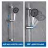 Auralum Duschstange mit Brause, Edelstahl Duschstange 700mm Produktbild-Vorschau 11