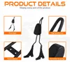 Portapacchi posteriore, sissy bar, imbottitura, colore nero Anteprima dell’immagine prodotto 5