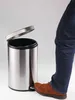 Durable Treteimer edelstahl rund 12 1 St 340123 Náhľad obrázku produktu 3