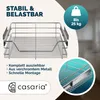 CASARIA® 4x Tiroir télescopique de rangement 60 cm pour Voir les images du produit 5