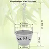 MePla - 2 Stück - Ampel Komet 25 rot Produktbild-Vorschau 3