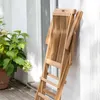Teakholz Garten-/Klappsessel - bene living - mit Armlehnen Produktbild-Vorschau 10