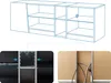 Mondeer TV-Lowboard TV-Schrank mit LED-Beleuchtung 140cm Produktbild-Vorschau 4