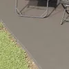 vidaXL Zeltteppich Hellgrau 400 x 400 cm Polyethylen Produktbild-Vorschau 3
