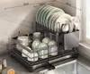 Caryota Verstellbares Geschirrabtropfgestell aus Edelstahl Produktbild-Vorschau 6