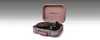 A pink vintage-style record player is shown open with the lid up. Náhled obrázku produktu