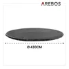 AREBOS Bâche pour trampoline Ø430 cm | Noir UV-résistant & Voir les images du produit 8