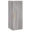 vidaXL Highboard Grau Sonoma 34,5x34x180 cm Holzwerkstoff Produktbild-Vorschau 5