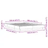 Bettgestell Sonoma-Eiche 120x200 cm Holzwerkstoff Produktbild-Vorschau 9