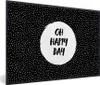MuchoWow® Gerahmtes Poster Zitate - Text - Oh happy day - Produktbild-Vorschau 1