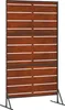 vidaXL Ochrana proti pohľadu Šedá 100 x 50 x 180 cm Odolná Náhľad obrázku produktu 6