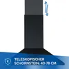 MPM MPM-60-OK-28 Wand-Kaminhaube 348 m³/h Shwarz 60cm Produktbild-Vorschau 5