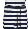 modAS Damen Kleid Kurzarm mit Blockstreifen - Streifenkleid Produktbild-Vorschau 5