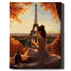 Ach, umenie! - Súprava na maľovanie podľa čísel Woman Paris Náhľad obrázku produktu 1