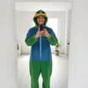 Pyjama Onesie Kigurumi Kostüm Verkleidung Pepe Frosch XL: Produktbild-Vorschau 5