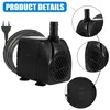 Wasserpumpe Tauchpumpe, für Teich Brunnen Aquarium Garten, Produktbild-Vorschau 3