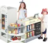GOPLUS Kinder Kaufladen, Supermarkt aus Holz, Produktbild-Vorschau 1