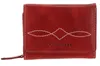 CHIEMSEE Leder Geldbörse Leather Wallet Red rot Produktbild-Vorschau 4