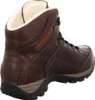 A single brown hiking boot shown from a side-angle. Voir les images du produit