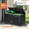 Coffre de Rangement Anthracite Malle 310 litres Stockage Voir les images du produit 2