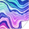 MuchoWow® Poster Neon - Achat - Geode - Edelstein 100x100 Produktbild-Vorschau 1