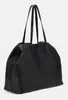 Guess Vikky II Woven Shopper Tasche in Schwarz für Damen – Produktbild-Vorschau 2