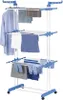 Koń na ubrania EASYmaxx 3 półki z kółkami - 63x76x173 cm - Podgląd zdjęcia produktu 11