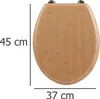 Deska sedesowa MDF, efekt bambusu, uniwersalna Podgląd zdjęcia produktu 4